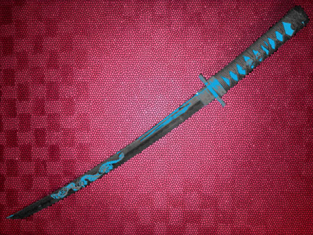 Japanese Sword - After - 450x338